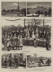 May-Day Festivities at Worsley, near Manchester